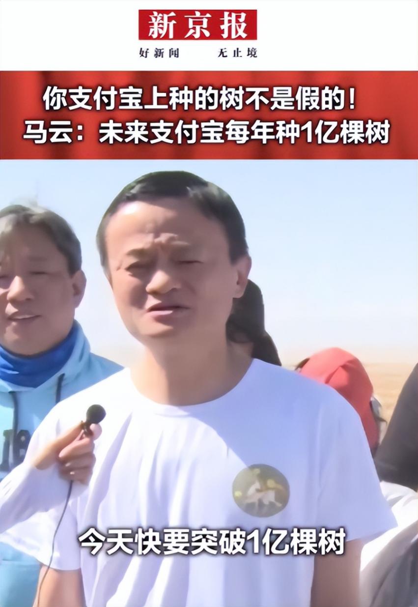 馬云現身螞蟻森林