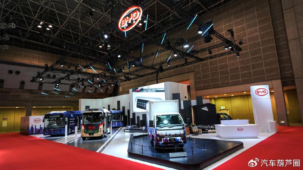 比亞迪亮相2025東京車展 全球首發K-EV